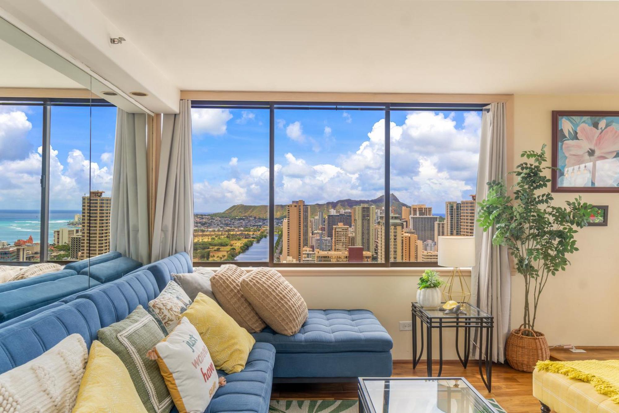 Apartamento Hawaiian Monarch Penthouse 402 Honolulu Exterior foto